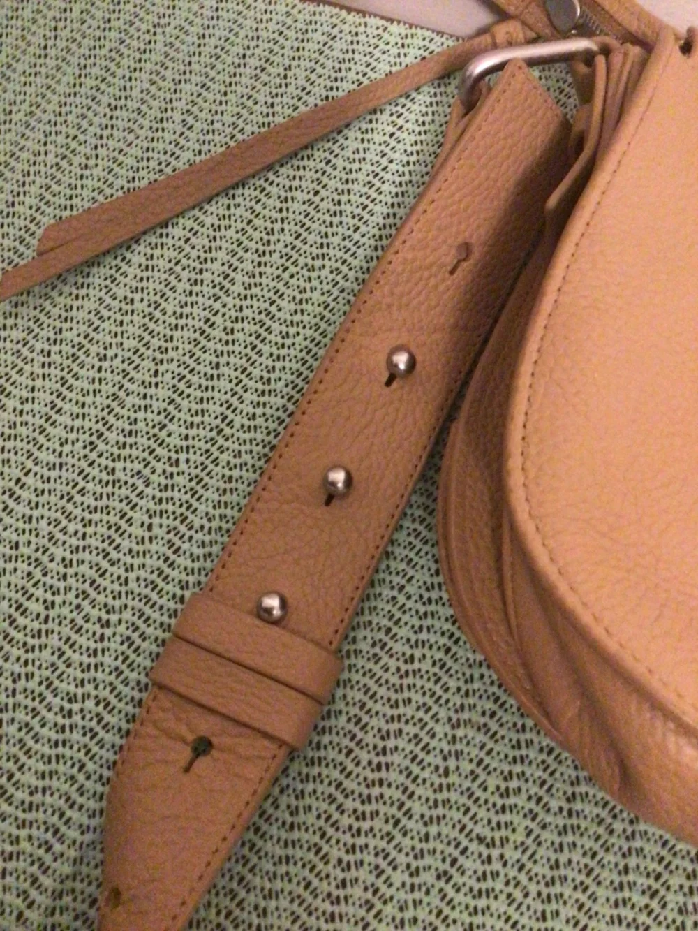All Saints soft leather messenger  crossbody /shoulder bag  # hands free
